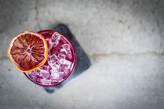 Cocktail Garnish Co. Dehydrated Blood Orange Wheels, 2.5oz, 26+ Slices
