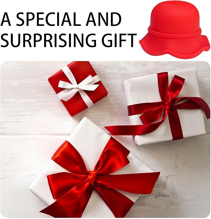 Formal Hat Wine Stoppers Hat-Shaped Bottle Plug Wine Bottle Stoppers Wine Accessories Kitchen Gadgets Kitchen Gift Set Creative Gifts Baseball Party Decoration-2pcs Red Bottle Stoppers