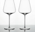 Zalto Bordeaux Glass – Hand-Blown European Crystal Stemware for Full-Bodied Red Wines – Austrian Craftsmanship, 9.1″ Tall, 4.3″ Wide Bowl, Lead-free & Dishwasher-Safe - Wine Gift Set of 2