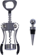 Premium Corkscrew and Wine Stopper Set