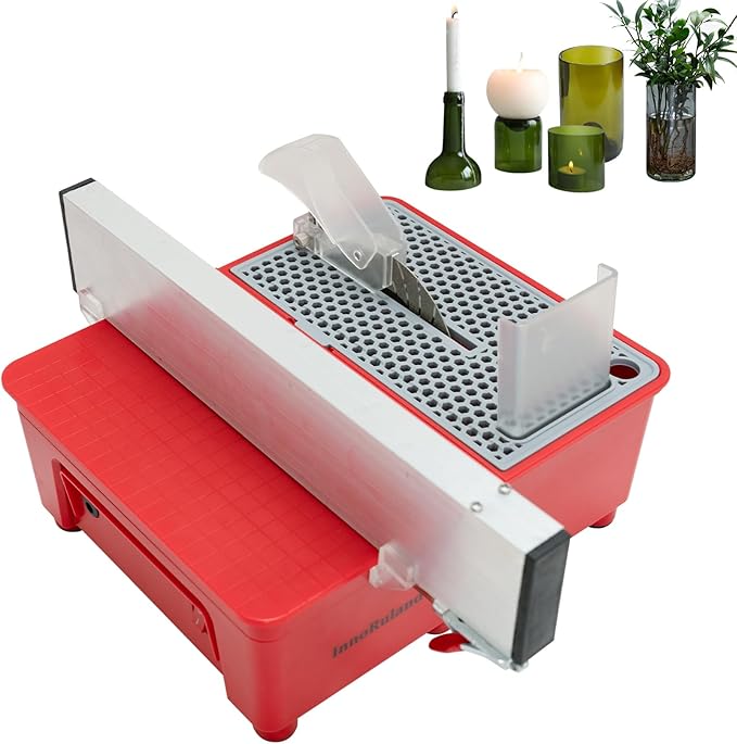 Electric Bottle Cutter, DIY Machine for Cutting Wine, Beer, Liquor, Whiskey, Alcohol, Champagne, Materials Cutter Trim Saw - Rock, Stone, Glass Cutting, Trimming, Sawing Machine