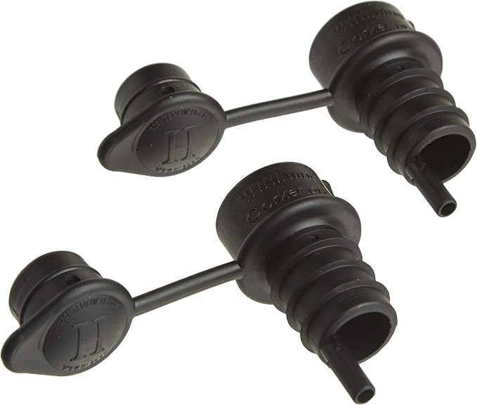Haley's Corker 5-in-1 Wine Aerator, Stopper, Pourer, Filter and Re-Corker (2 Pack)