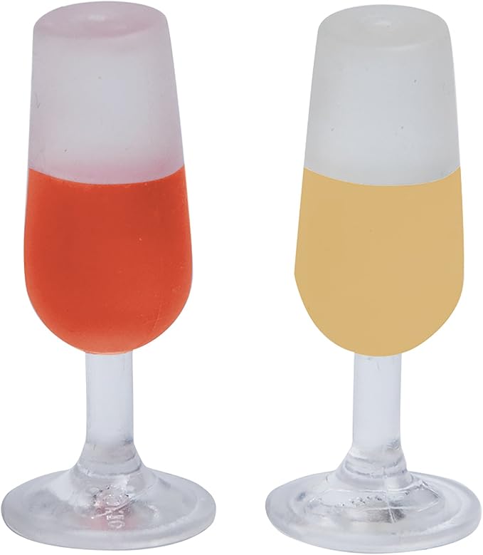 Oenophilia Wine Stem Stoppers, Red/White