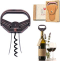 3 in 1 Ah So Two Prong Wine Opener & Cork Remover,It Can Remove The Older and Fragile Wine Corks so Easy for Connoisseurs to Uncork (classic-4H)