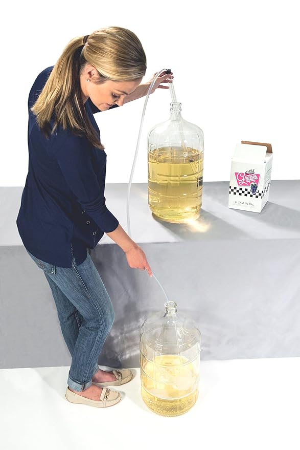 Wild Grapes Premium DIY Wine Making Kits - Shiraz Style - Makes Up to 30 x 750mL Bottles, 6 Gallons of Wine