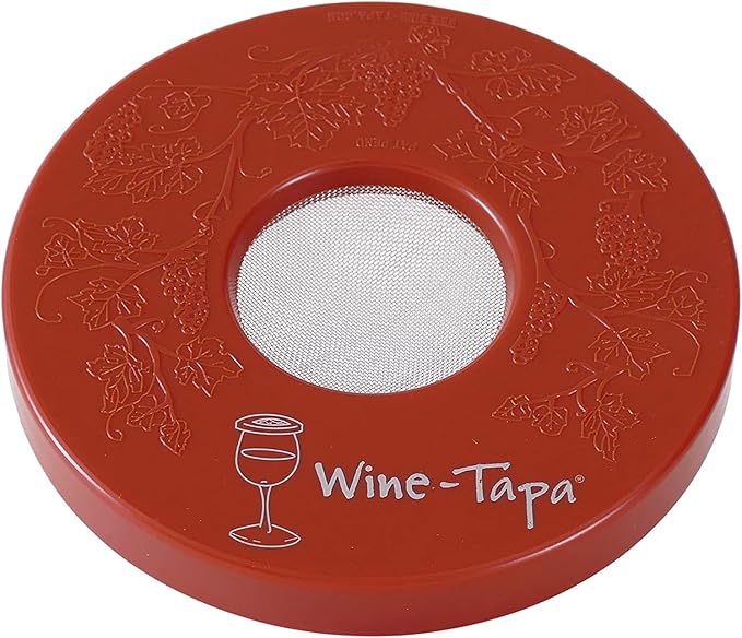 Drinking Glass Covers- Keeps Bugs and Insects Away Outdoors- Set of 4 No Spill Drink Covers- Harvest