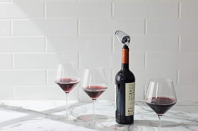 Houdini Aerator & Pourer Wine Aerator, 6 inches, Stainless (W9112) (Pack of 8)
