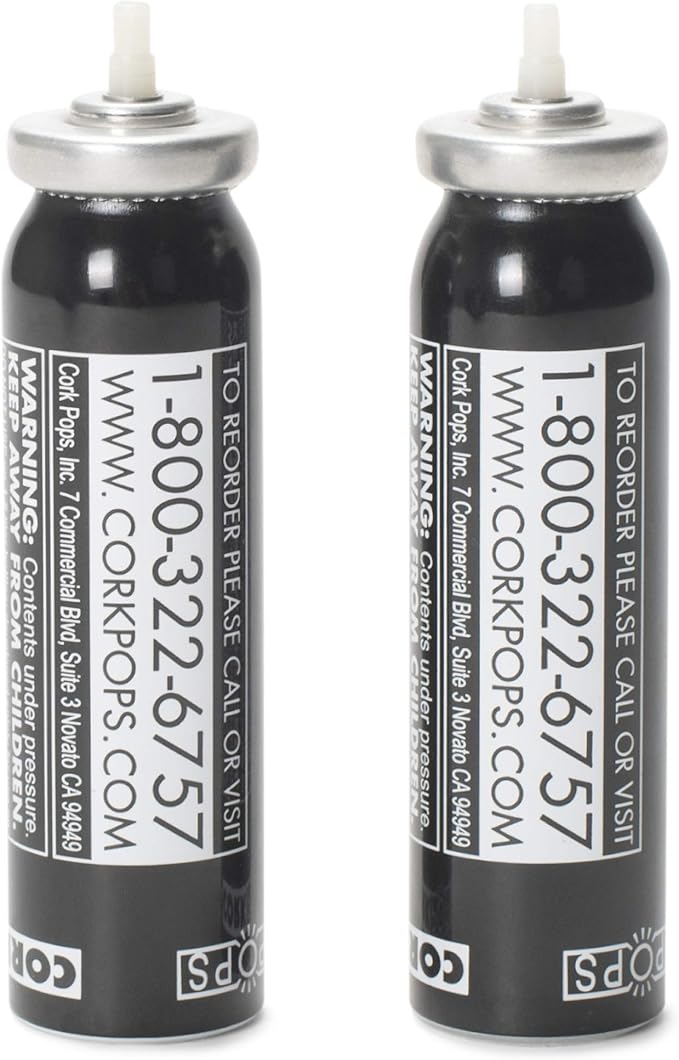 Cork Pops 20003 Nicholas Connoisseur Collection, Nicholas Legacy with Refill, Extra Cartridge, VinOair
