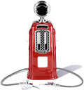 Beverage Pump Dispenser, 1000cc Double Guns Wine Beverage Pump Liquor Alcohol Beer Dispenser Beer Pump(black) (Red)