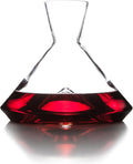 Sempli Monti Wine Decanter - Elegant Hand Blown Decanter with Built-in Glass Aerator, Large Wine Carafe, Lead-Free Crystal, Ultra Clear, Wine Gifts & Wine Accessories - 50.75 oz
