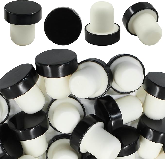 36 Pcs T-shaped Stopper Cork Wine Bottle Stoppers, Reusable Sealing Plug for Wine Bottles, Beer Bottles DIY Craft Homemade