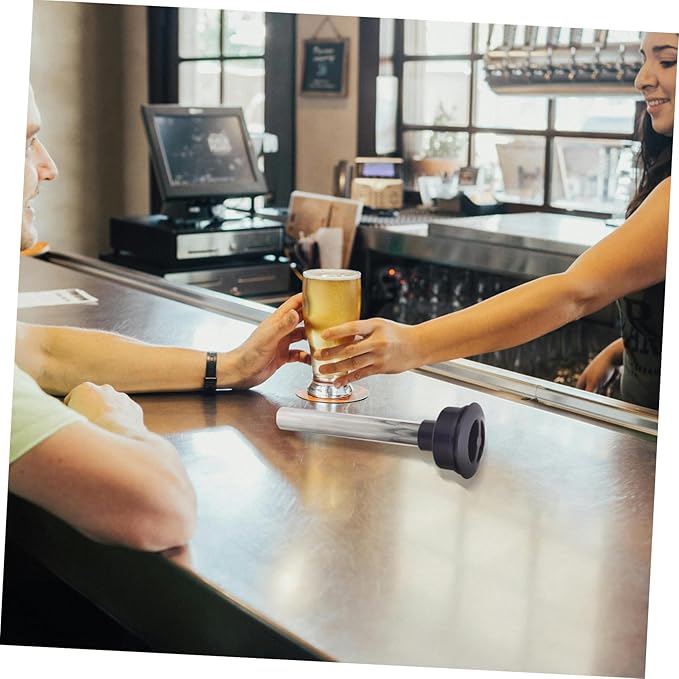 Stainless Steel Ice Column Tube Reusable Beverage Chiller Stick Vinoamigo Wine Cooling Rod