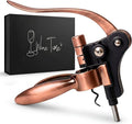 Ultimate All-in-One rabbit wine opener Set – 7 Essential Accessories Included – Complete corkscrew wine opener Kit with Aerator, Stopper & Stand – Premium wine bottle opener for Wine Lovers