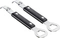 2PCS Bottle Opener, JINLIFA Stainless Steel Manual Can Punch Bottle Cap Beer Bottle Openers, Dishwasher Safe