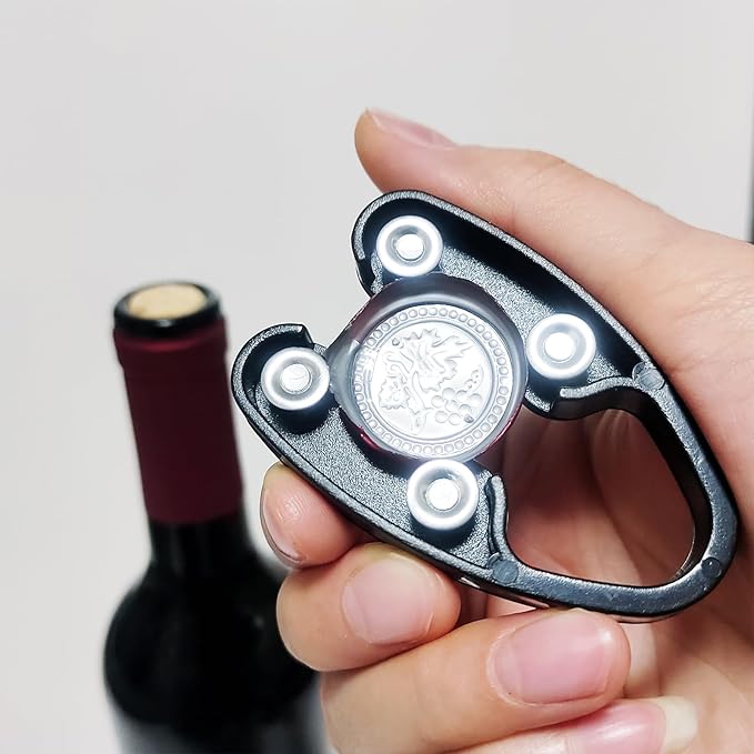 Wine Foil Cutter for Wine Bottles Wine Bottle Foil Top Cutter Tool with 4 Stainless Blades Foil Remover,Wine Accessory,Wine Bottle Opener Cutter,Remove Foil Effortlessly (8)