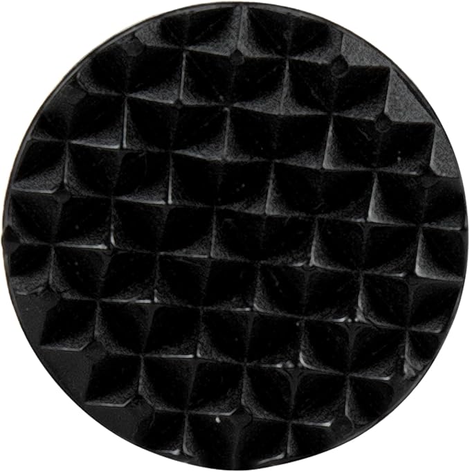 Restaurantware-Bar Lux 8.3 x 1 x 1 Inch Cocktail Muddler, 1 Tenderizer Bartender Muddler - Netted Head, Durable, Black Plastic Muddler For Drinks, For Mashing Or Mixing, For Cocktails