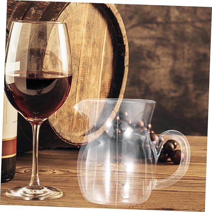 Garneck Handheld Wine Dispenser Handle 70ML Decanter for Wine Types Home and Bar Use and Aerator