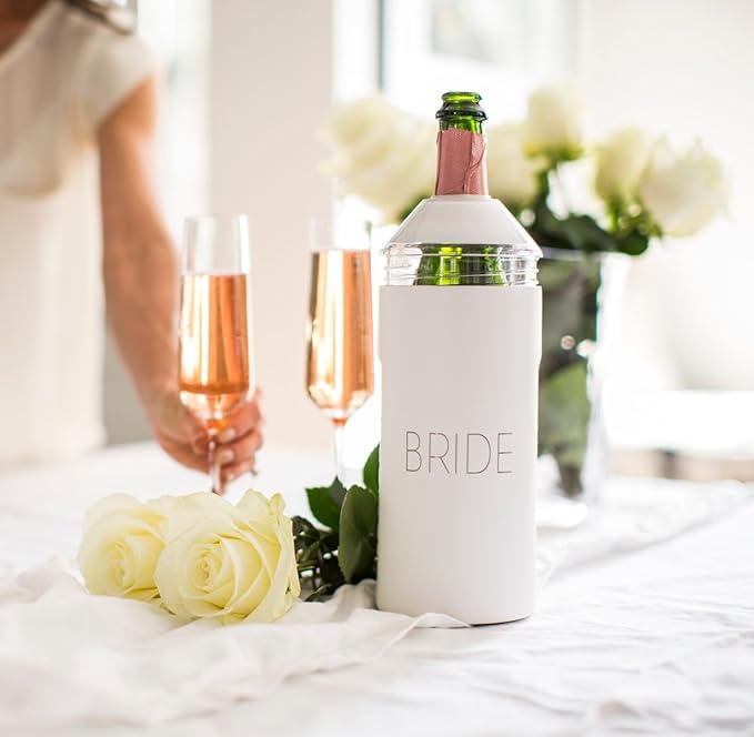 Personalized Vinglacé Wine & Champagne Bottle Chiller - A Unique Customized Gift for Wine Lovers
