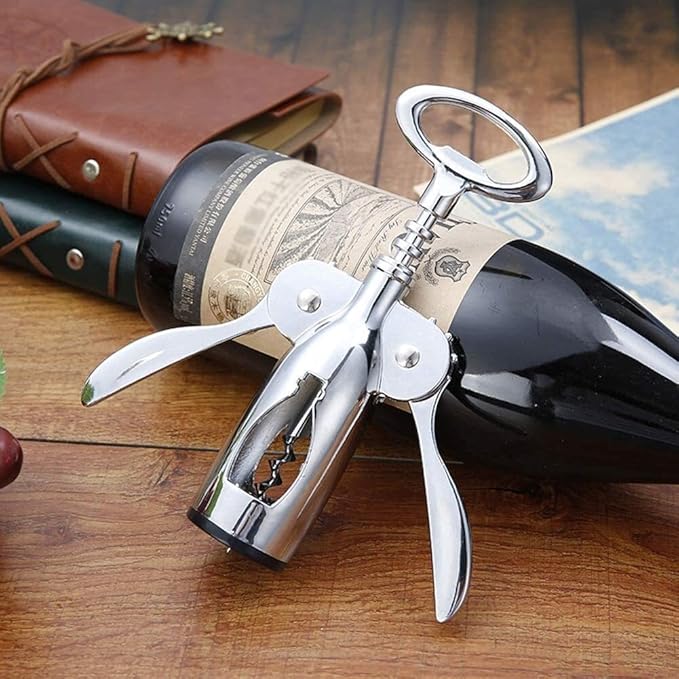 Bottle Openers for Bartenders Bottle Openers Opener Corkscrews Corkscrew Wine Connoisseur Tools Gift Set - 5 Piece Stainless Steel Accessories Kit Gifts For Sommelier