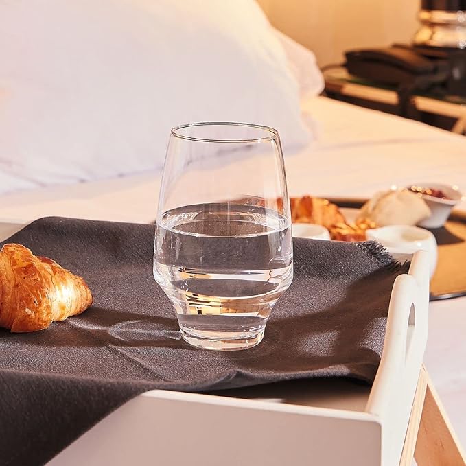 Chef & Sommelier U1041 Set of 6 Kwarx High Tumblers with Open Up Capacity 35 cl Glass Transparent 35 cl