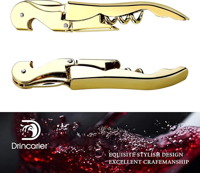 Waiters Corkscrew Professional Wine openers,stainless steel Wine Key for Restaurant Waiters,Classic All-in-one Corkscrew, Bottle Opener and Foil Cutter