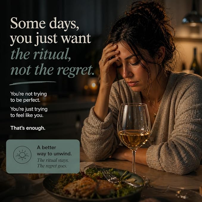 YOURS Non-Alcoholic Wine – Premium Award-Winning Wine Alternative, Alcohol-Free & Monk Fruit Sweetened – 750mL Bottle (Chardonnay)
