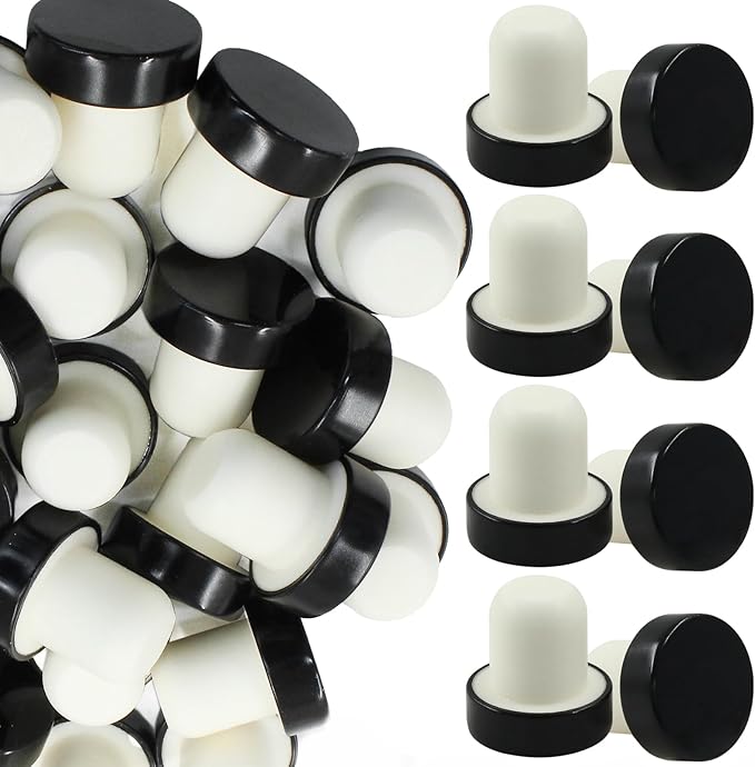 36 Pcs T-shaped Stopper Cork Wine Bottle Stoppers, Reusable Sealing Plug for Wine Bottles, Beer Bottles DIY Craft Homemade