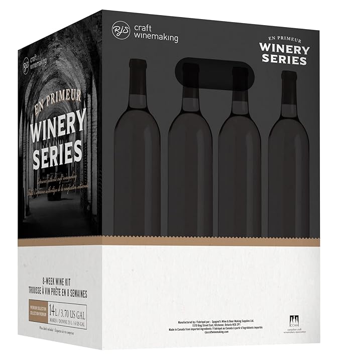 RJ Spagnols Super Tuscan with Skins En Primeur 6 Gallon Wine Kit