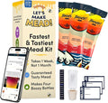 Brewsy Starter Kit for Mead Making - Custom Mead Kit - 4 Bottles in 9 Days - Use Any Juice