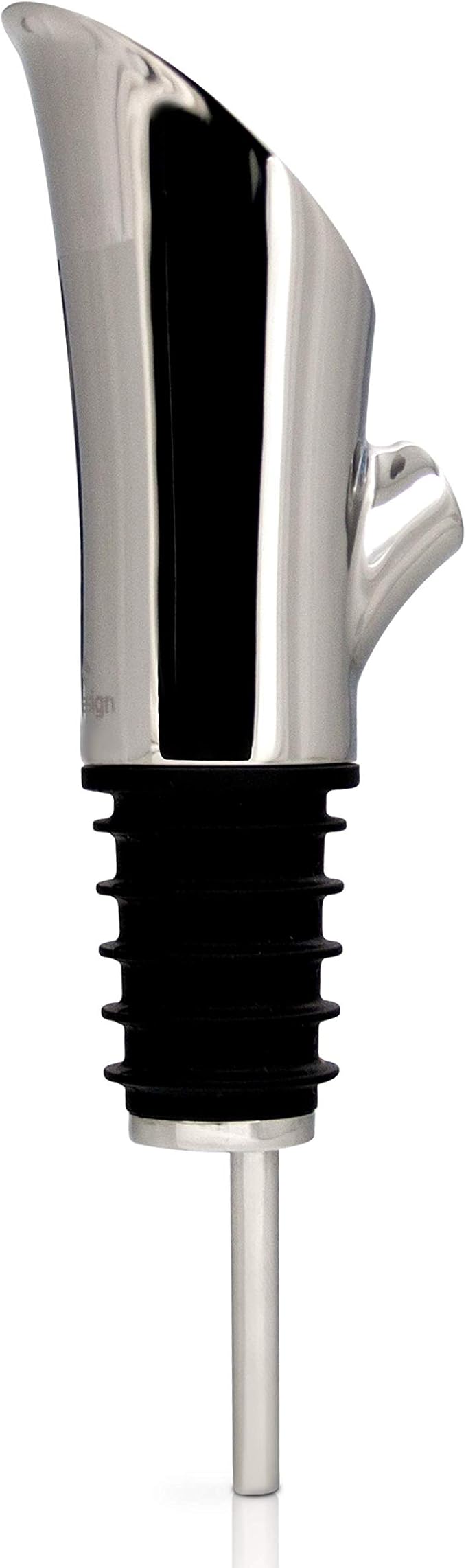 Gdesign Wine Aerator Pourer - Premium 304 Stainless Steel Wine Decanter Spout with Air Tube - No Drip, No Spill Design - Instant Aeration for Enhanced Flavor - Perfect Wine Gift Set for Enthusiasts