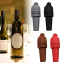 Silicone Wine Stopper for Wine Bottles, 2025 New Wine Stoppers for Wine Bottles, Seal Bottle Cover for Beer Champagne, Glass Bottle Sealer Covers Wine Stoppers for Home Use (4, All)