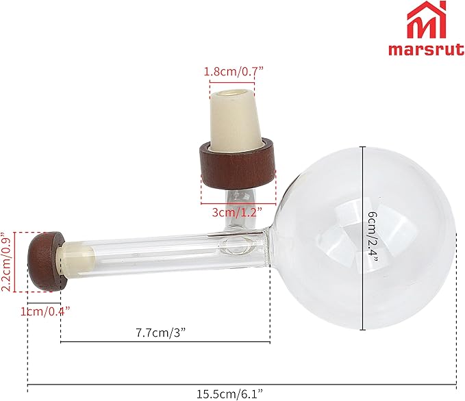 Aireador De Vino, Wine Aerator Decanter Decantador, Quick Wine Pourer, Clear Transparent Glass Style, Accessories for Bottle Whisky for Birthday Home Gatherings Fathers Gifts, No Drip