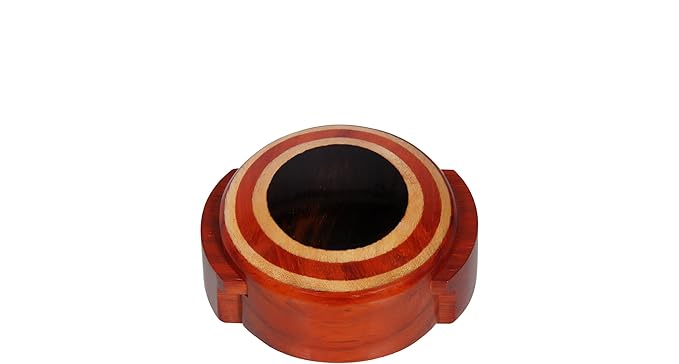Padauk Wood with Ebony Eye Lamination Spring Action Wine Bottle Foil Cutter