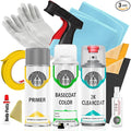 ERA Paints S3W/S5W - Ruby Wine Metallic for KIA Exact Match Automotive Touch Up Paint Spray - 2K Pro Kit