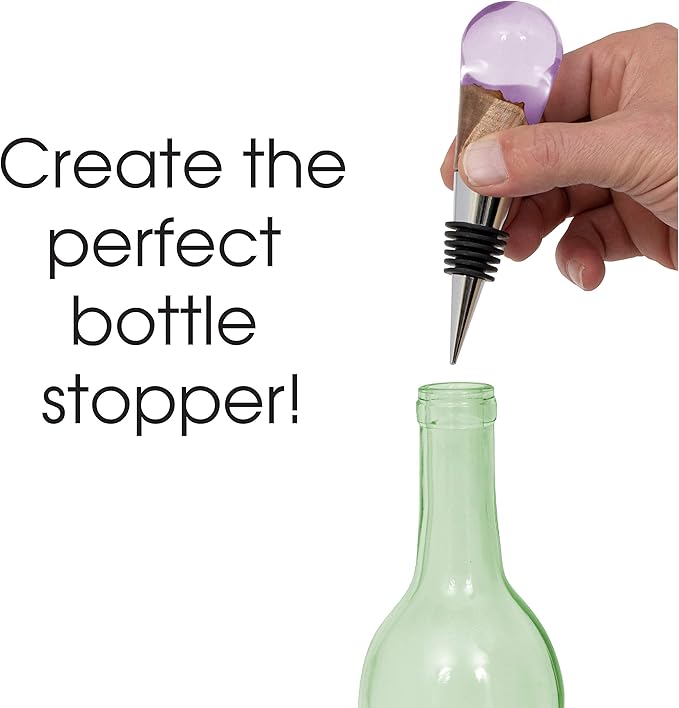 Savannah Classic Style Bottle Stopper Kit | 3 Classic Chrome 1 Black Silicone and 1 Grey Silicone Stopper 19/64 inch Drill Bit 1 inch 8 tpi Chuck and Ratcheting Handle with 3/8 inch Tap (Deluxe Kit)
