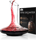 BTaT- Wine Decanter, 40 oz, Small, Wine Decanters and Carafes for Gifts