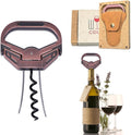 3 in 1 Ah So Two Prong Wine Opener & Cork Remover,It Can Remove The Older and Fragile Wine Corks so Easy for Connoisseurs to Uncork (Sleek-4H)