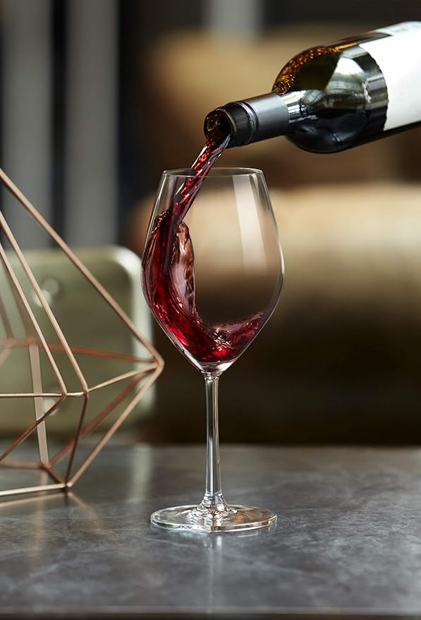 Ocean Sante Red Wine Glass, 14.2 fl oz (420 ml), Set of 6