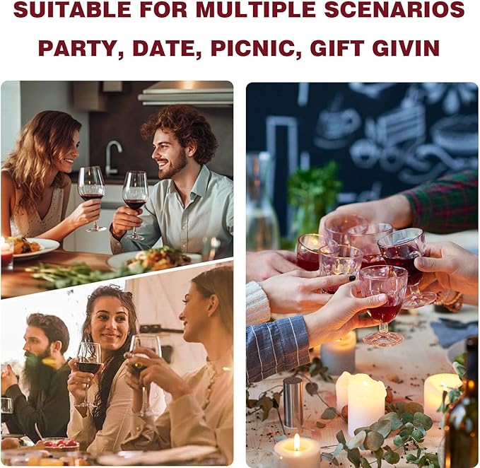 Wine Purifier with 5 Selective Sulfite Filters: Remove Sulfites and Histamines, Restore Taste, Aerate purified wine - Home gatherings business dinners holiday celebrations Exquisite Gifts