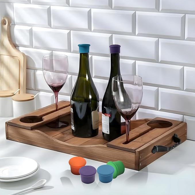 12 PCS MultiColor Silicone Wine Stoppers, Reusable Sparkling & Champagne Corks, Sealed Beverages Beer Bottle Caps, Keeps Wine Fresh