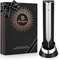 BLUBYEES Electric Wine Bottle Opener with Charging Base & Built-in Foil Cutter – Rechargeable Intelligent Touch-Activated Automatic Corkscrew – Luxury Christmas Wine Gifts for Women, Men, Seniors
