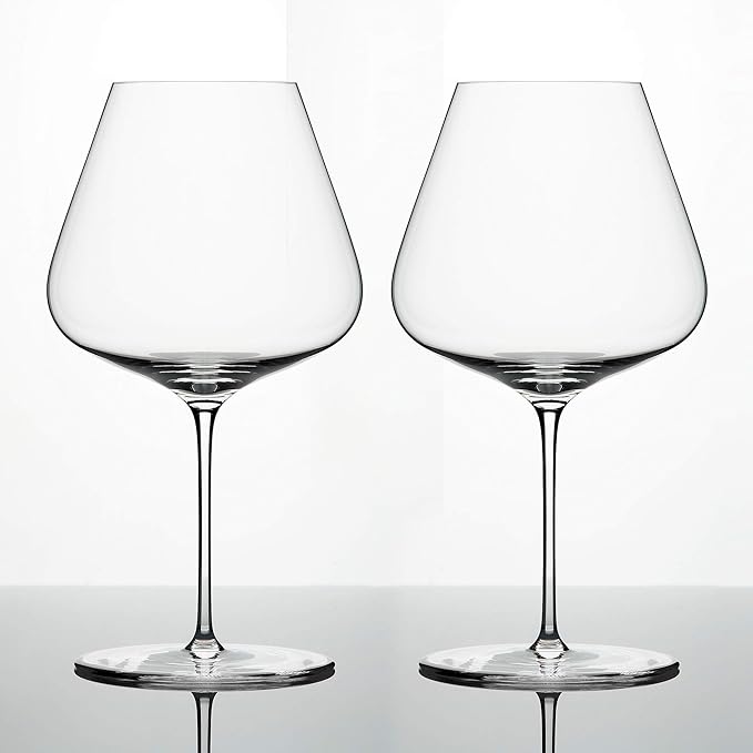 Zalto Denk'Art Burgundy Red Wine Glass Hand-Blown Crystal | Set of 2