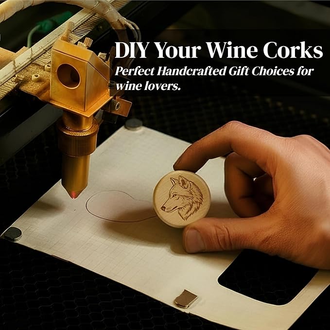 Eorbow 60 Pieces T-Shaped Wine Corks, Reusable Cork Plugs, Wooden and Rubber Wine Stoppers, Sealing Bottle Stoppers for Wine, Beer, DIY Craft