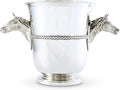 Vagabond House Pewter Horse Head Ice/Wine/Champagne Bucket Solid Pewter 9 inch Tall