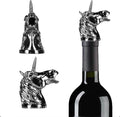 Pour People's Market Unicorn Wine Aerator - Decanter Pour Spout - Wine Accessories - Red Wine - Liquor - Great for Halloween and Wine Parties - Unique Goth or Christmas Gift for Wine Lovers