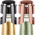 Champagne Stoppers – Sparkling Wine Bottle Stopper & Prosecco Bottle Stopper – Airtight Seal for Freshness – Prosecco Gifts for Women – Cool Gadgets for Dad or Mom
