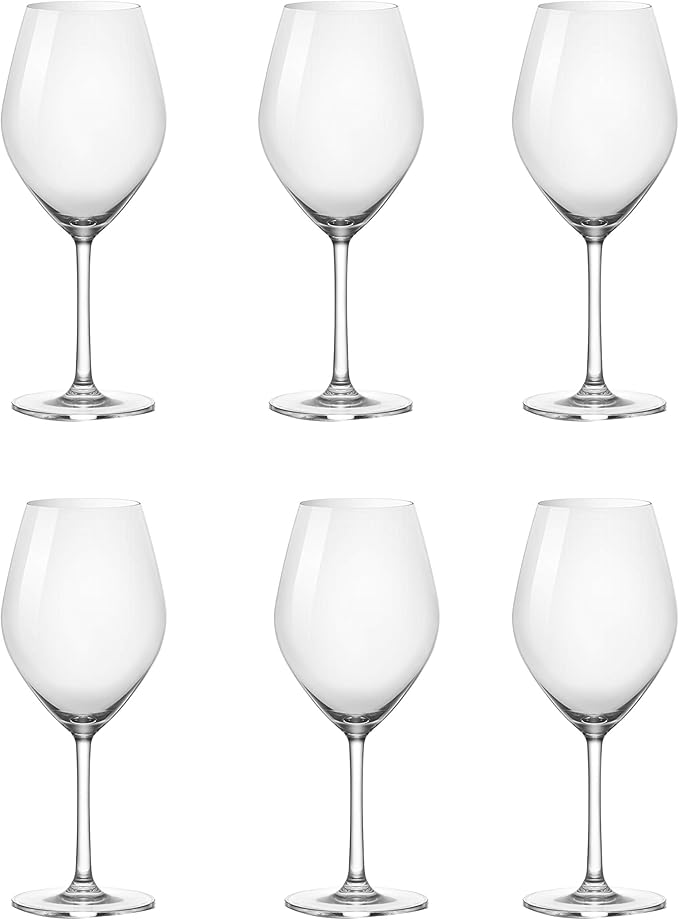Ocean Glass Sante Bordeaux Glass, 20.9 fl oz (590 ml), Set of 6