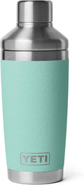 YETI Rambler 20 oz Cocktail Shaker, Stainless Steel, Vacuum Insulated, Sea Stone