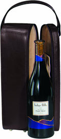 Royce Leather 621-6 Single Wine Presentation Case Color: Burgundy