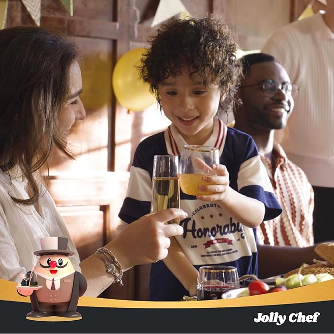 JOLLY CHEF 12 Pack 12oz Gold Plastic Wine Glasses Stemless, Gold Disposable Wine Cups, Premium Quality, Unbreakable, Disposable Plastic Wine Cups for Party, Halloween, Christmas, Thanksgiving
